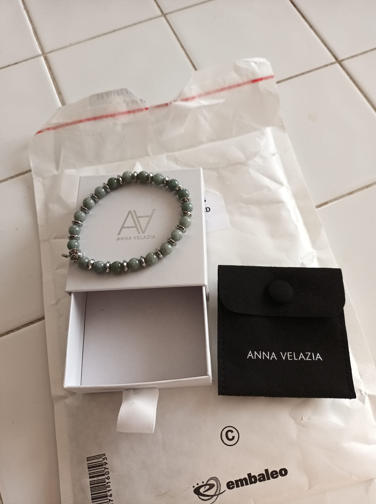 Photo bracelet Jade de Birmanie