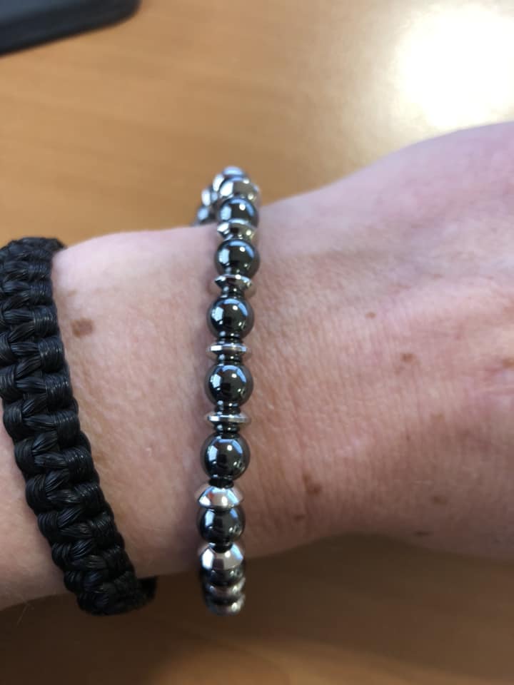 Photo bracelet Hematite