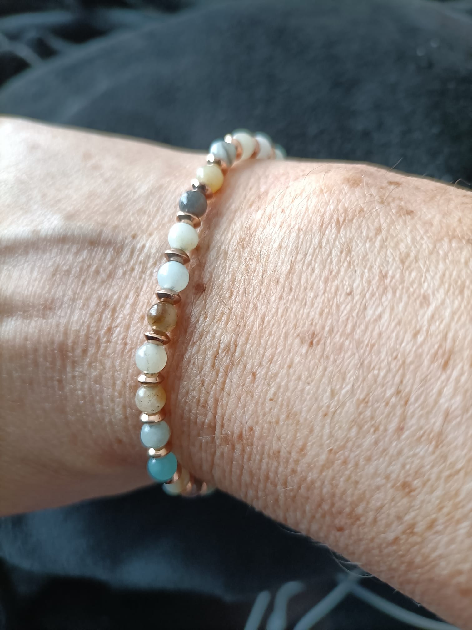 Photo bracelet Amazonite