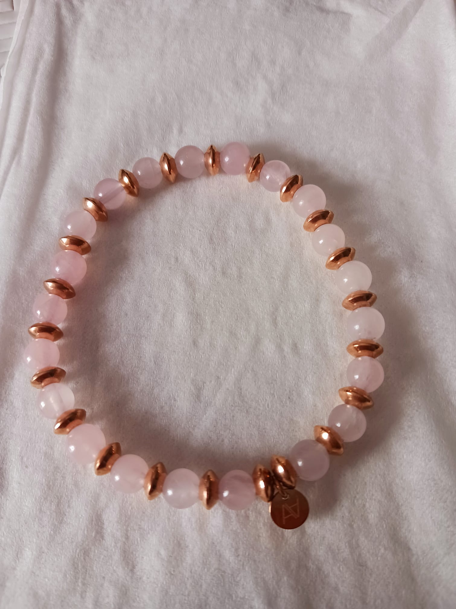 Photo bracelet Quartz Rose