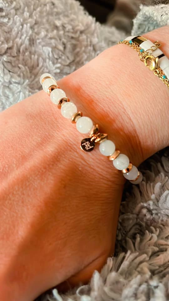 Photo bracelet Pierre de lune