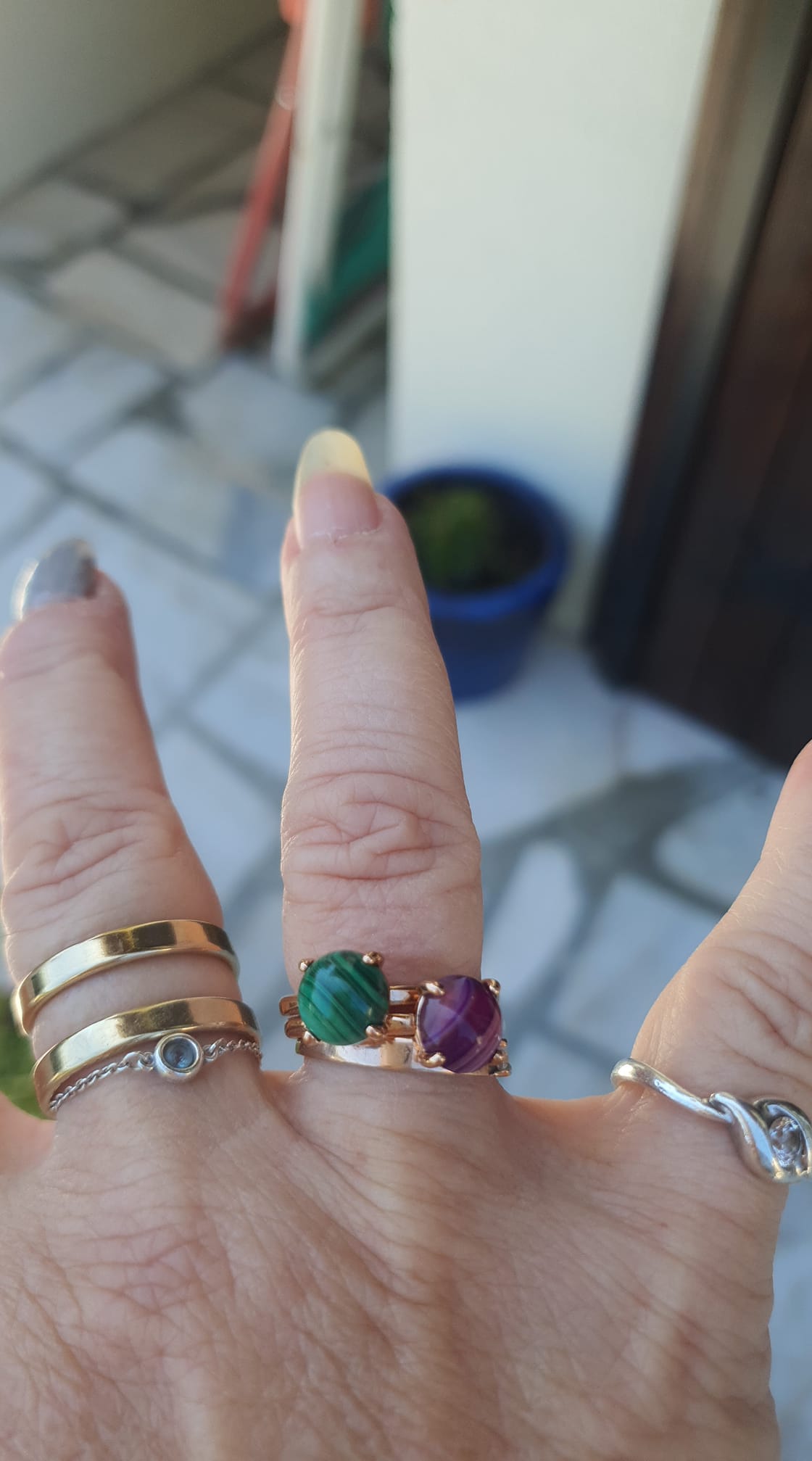 Photo bague Malachite