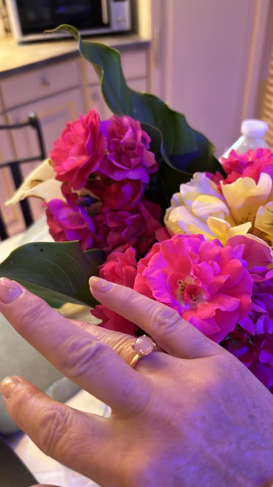 Photo bague Quartz rose