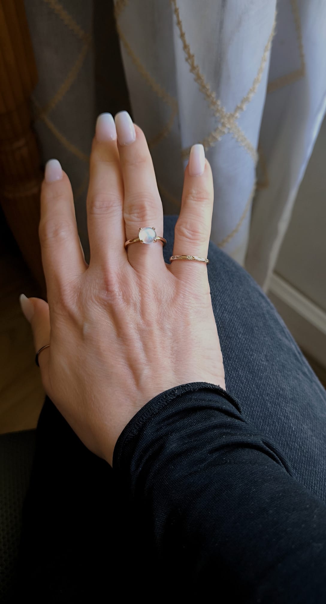 Photo bague Pierre de lune