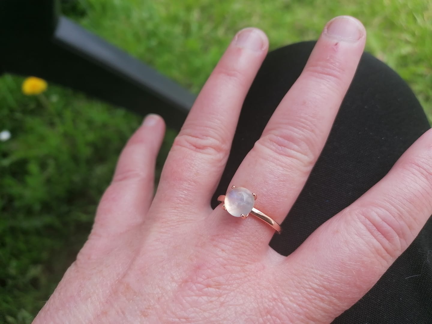 Photo bague Pierre de lune