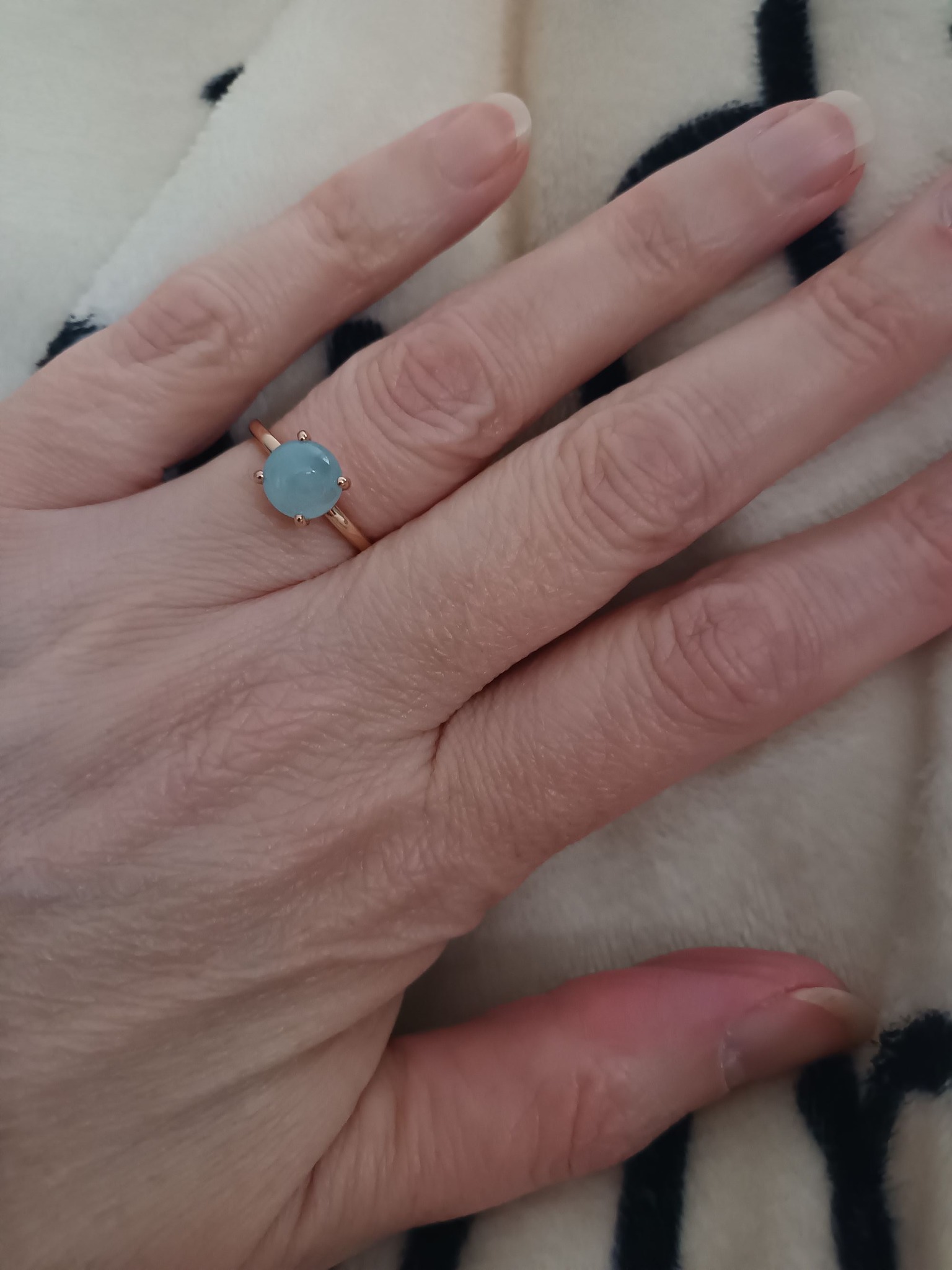 Photo bague Aigue marine