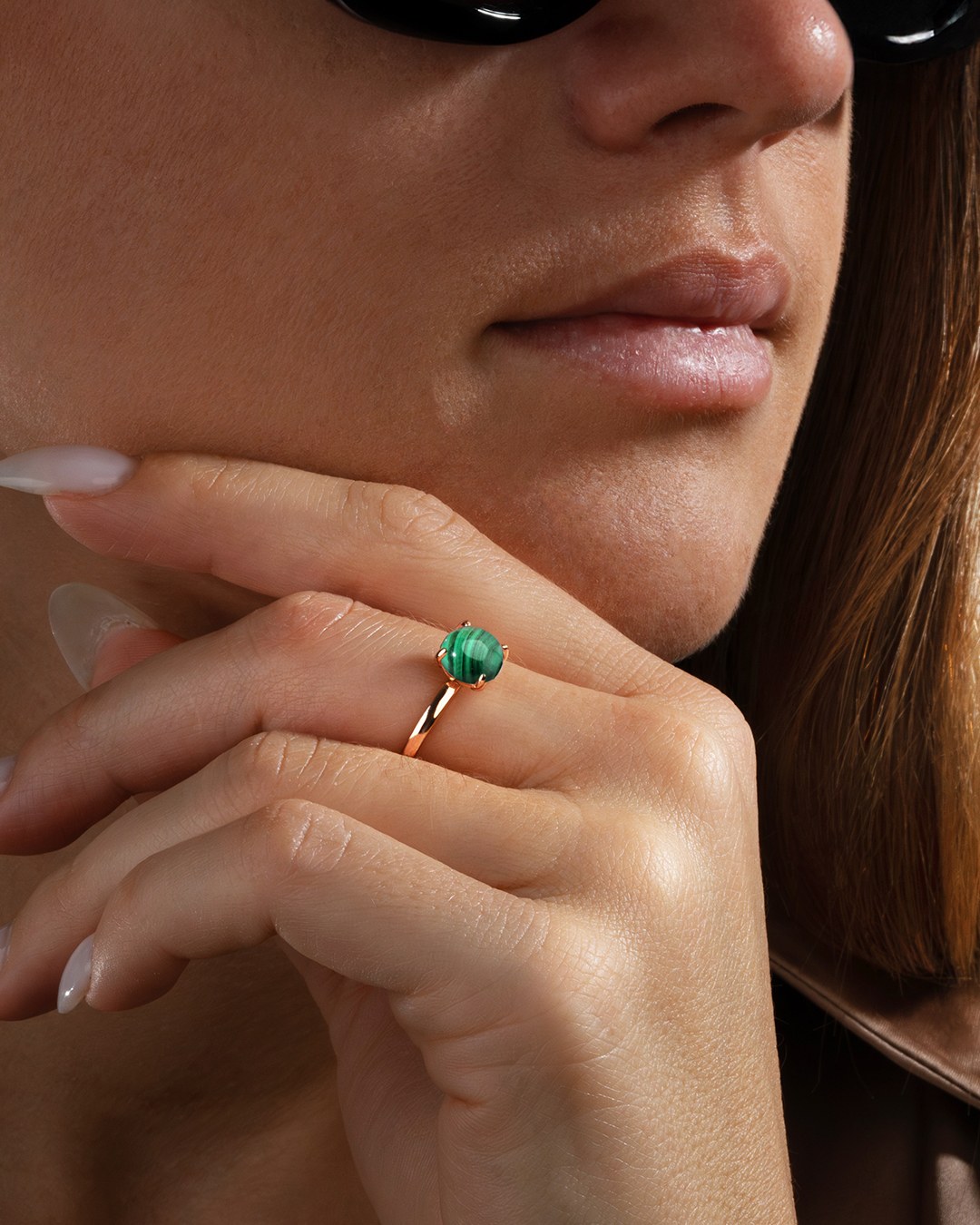 Lifestyle Bague Malachite Venozia