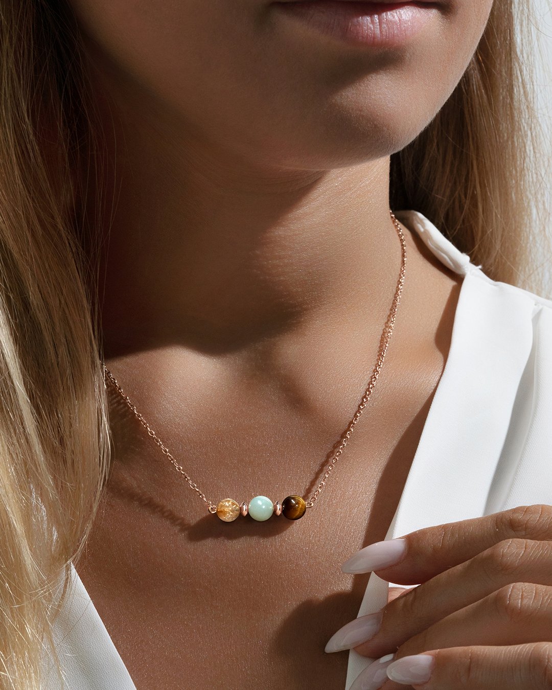 Pendentif Lithothérapie Confiance et équilibre intérieur 