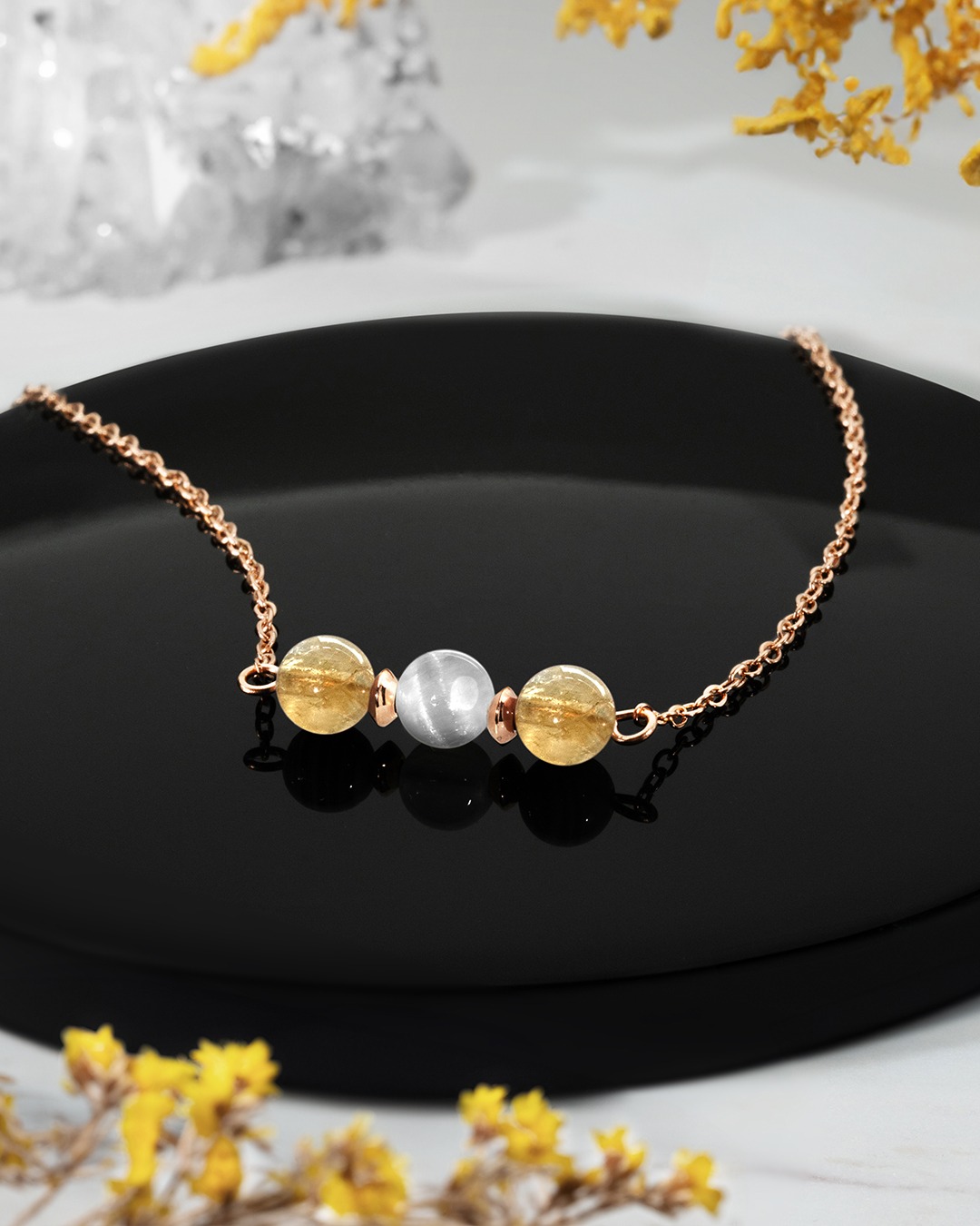 Packshot Pendentif Lithothérapie Equilibre énergétique 