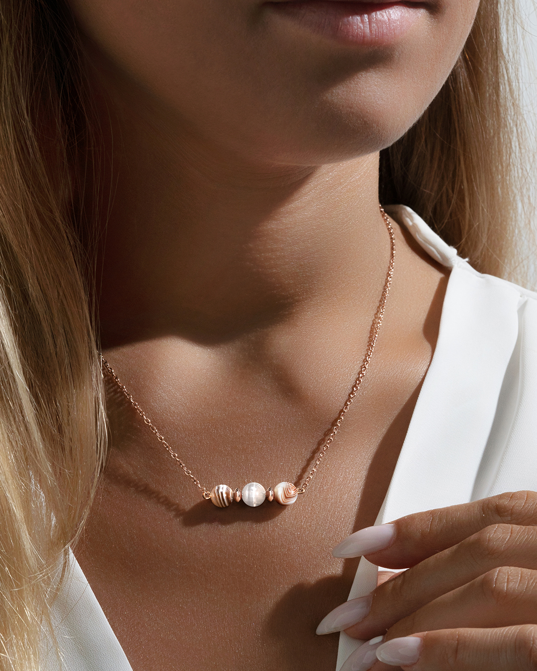 Pendentif Lithothérapie Paix intérieure