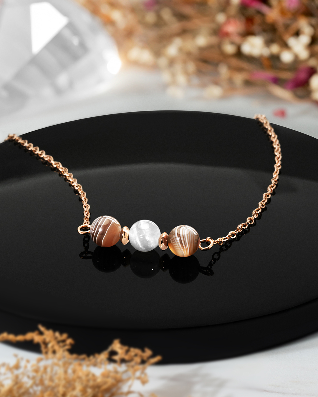 Pendentif Lithothérapie Paix intérieure