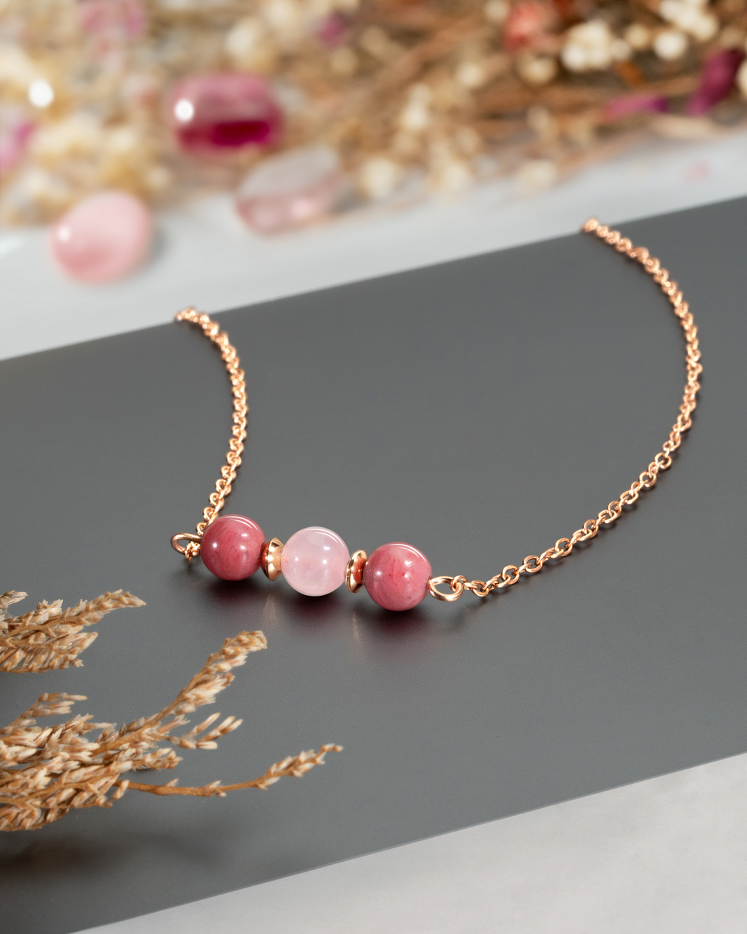 Pendentif Lithothérapie Coeur apaisé 