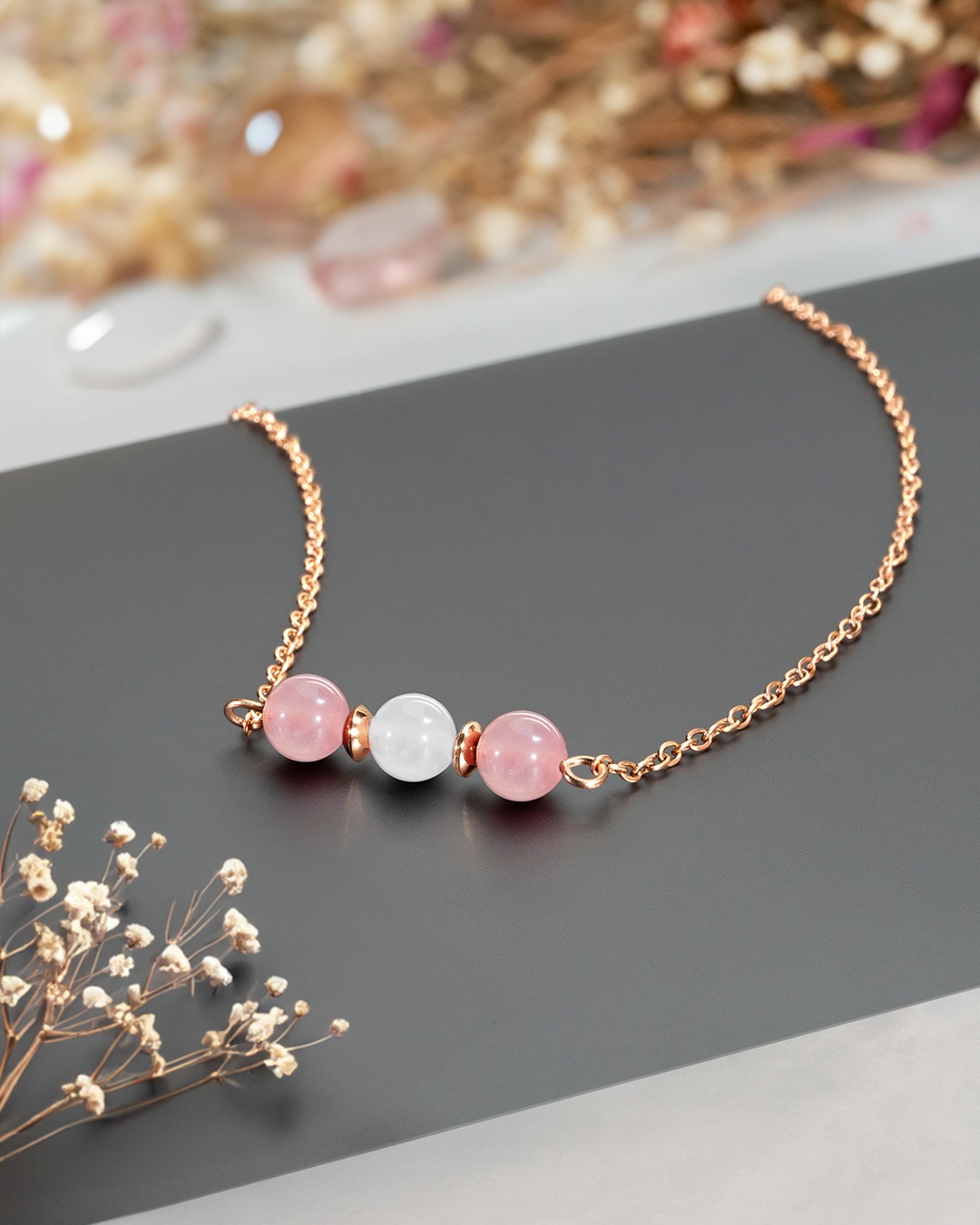 Pendentif Lithothérapie Épanouissement amoureux