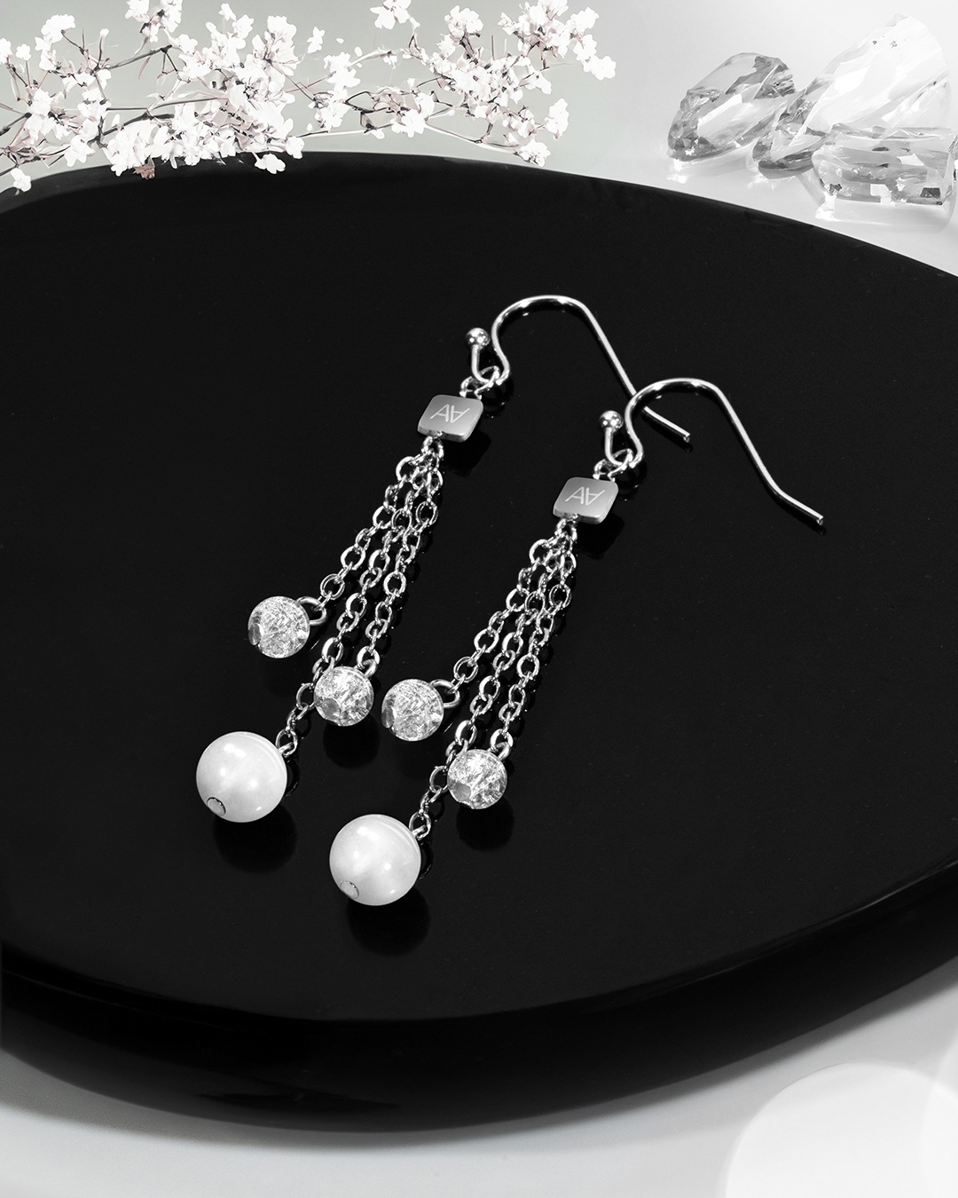 Boucle d'oreilles Lithothérapie Renforcement de l'intuition