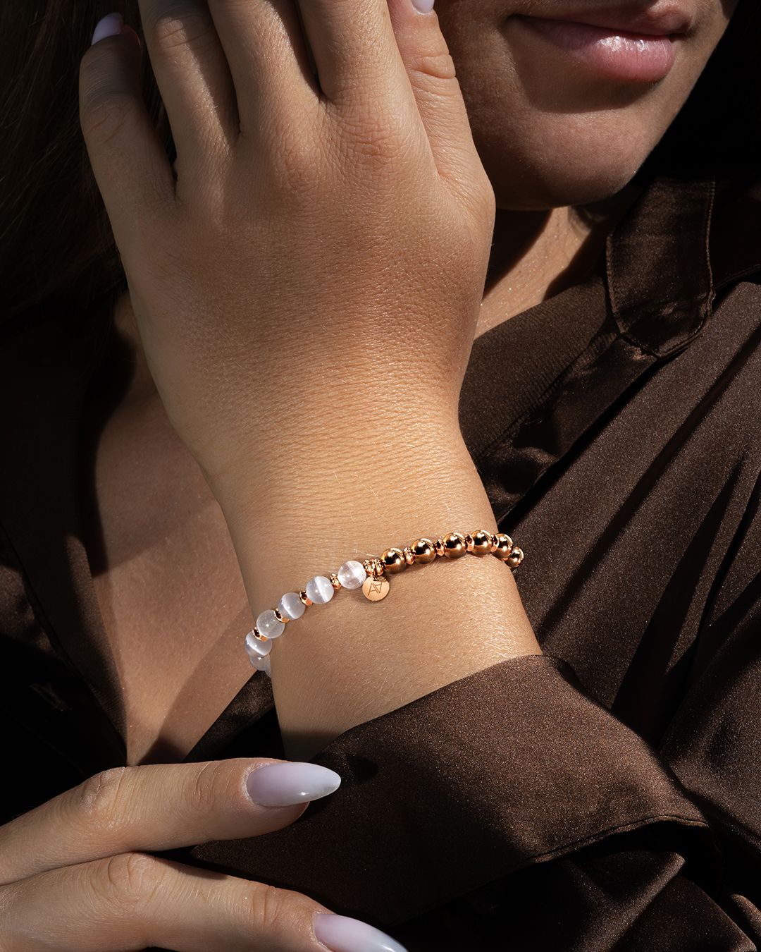 Bracelet Sélénite Verana