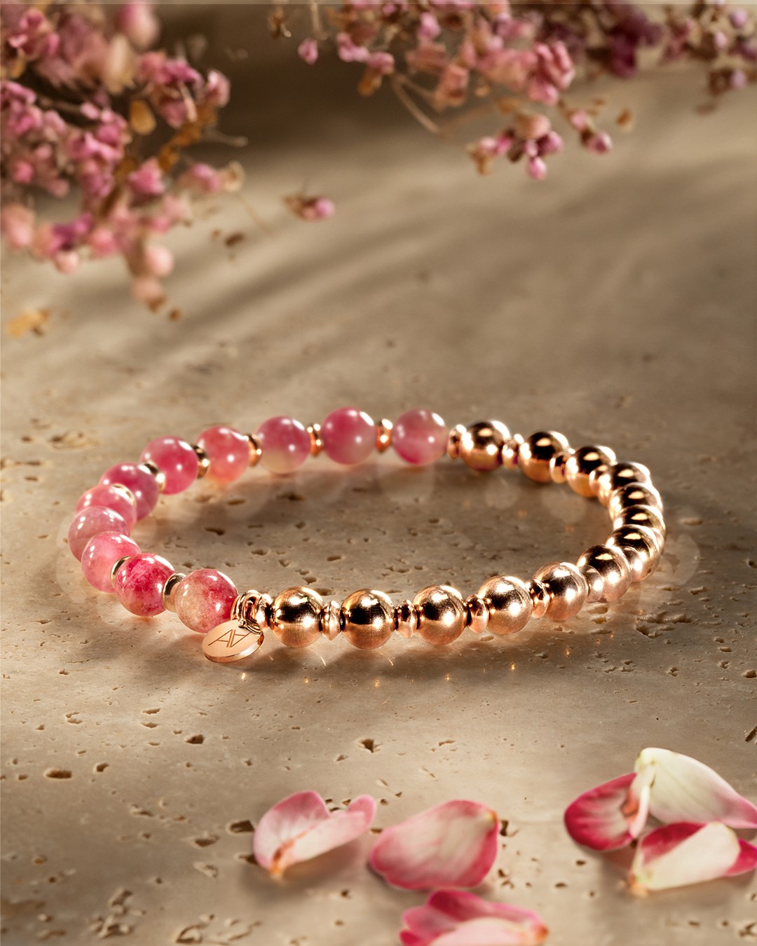 Packshot Bracelet Tourmaline melon  Prata
