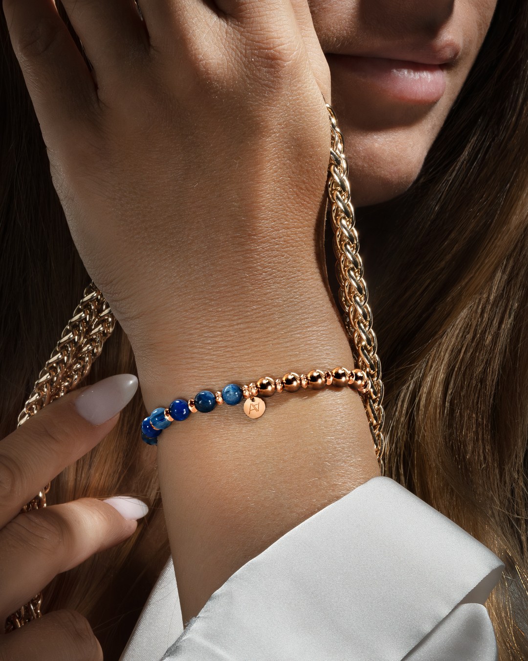 Bracelet Kyanite  Sienna