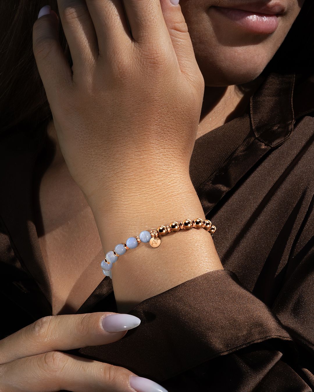 Bracelet Calcédoine Malcessa