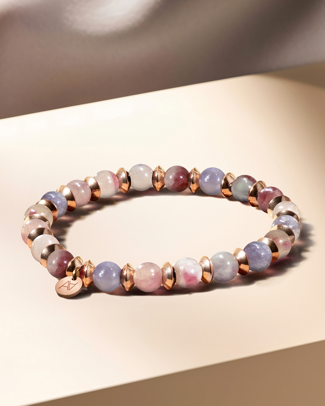 Bracelet Tourmaline Rose Dozza