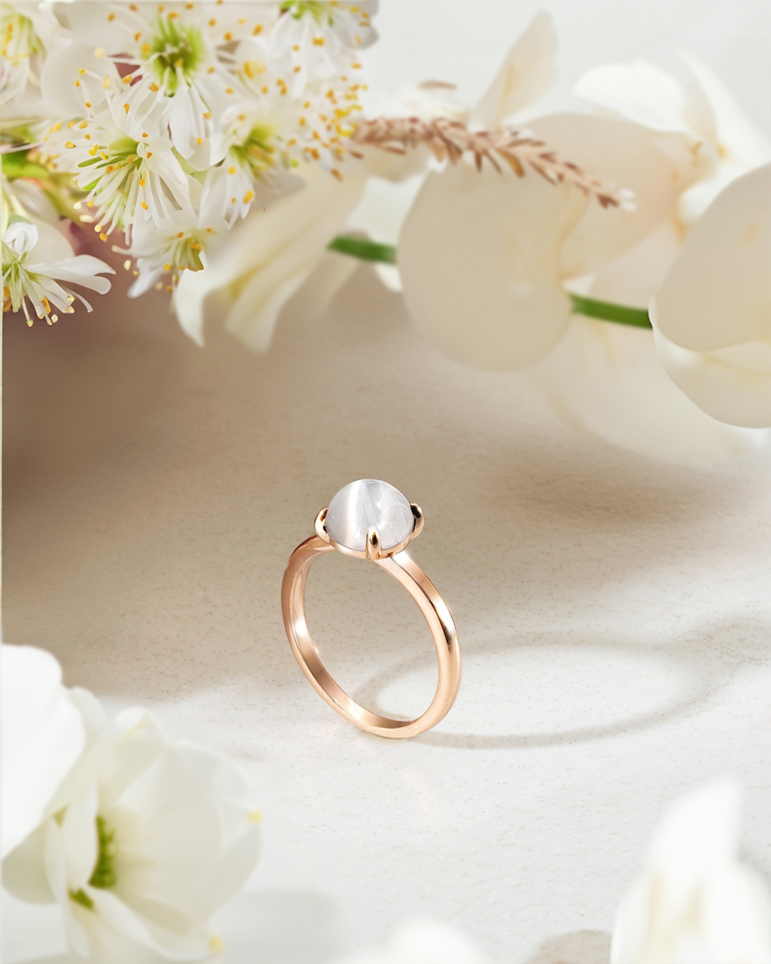 Bague Sélénite Véronia