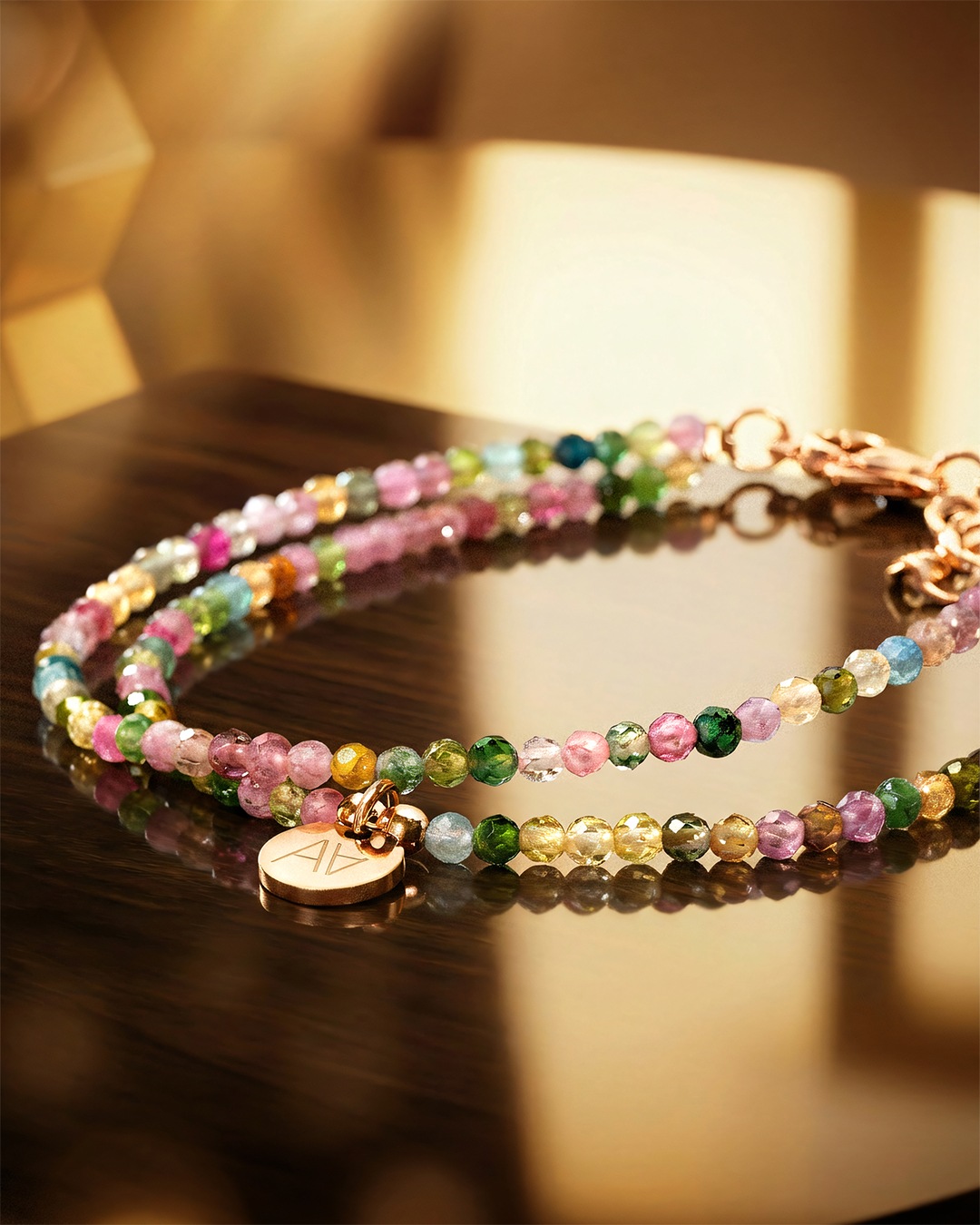 Packshot Bracelet Tourmaline multicouleur Monzanillo