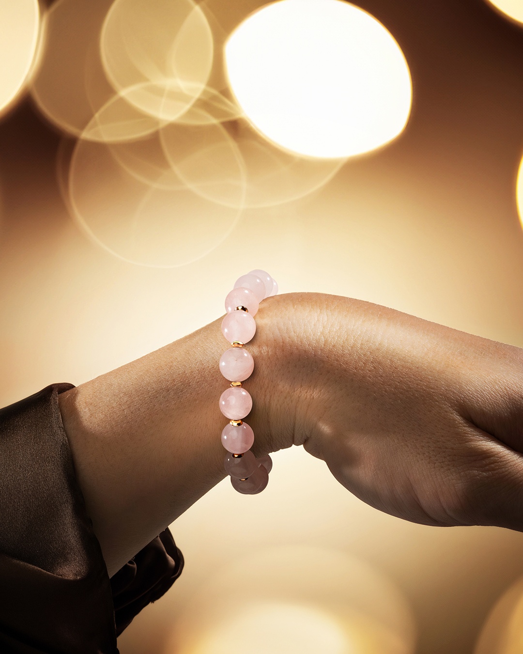 Bracelet Quartz rose Comissora