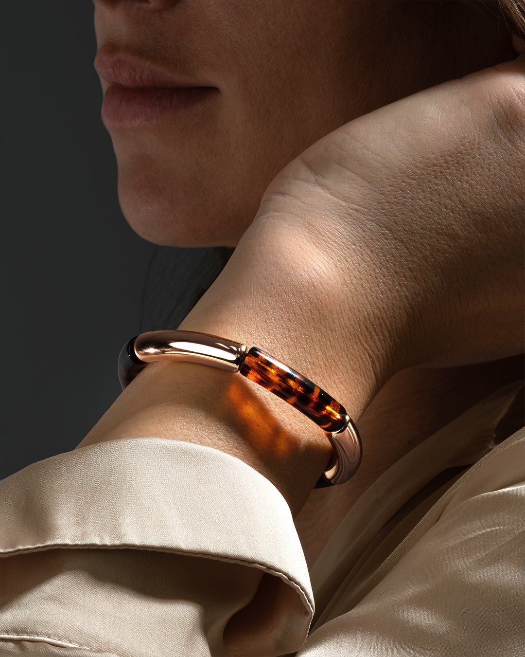 Bracelet Acétate Léopard Livenza