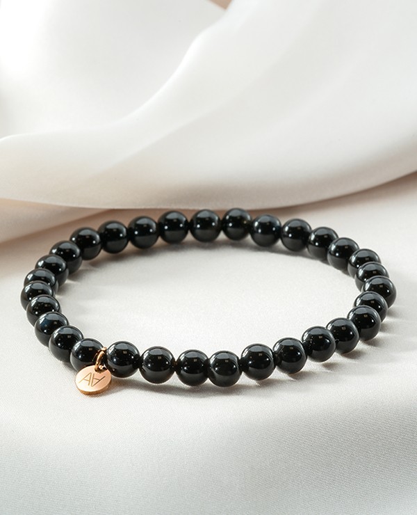 Bracelet onyx 6mm