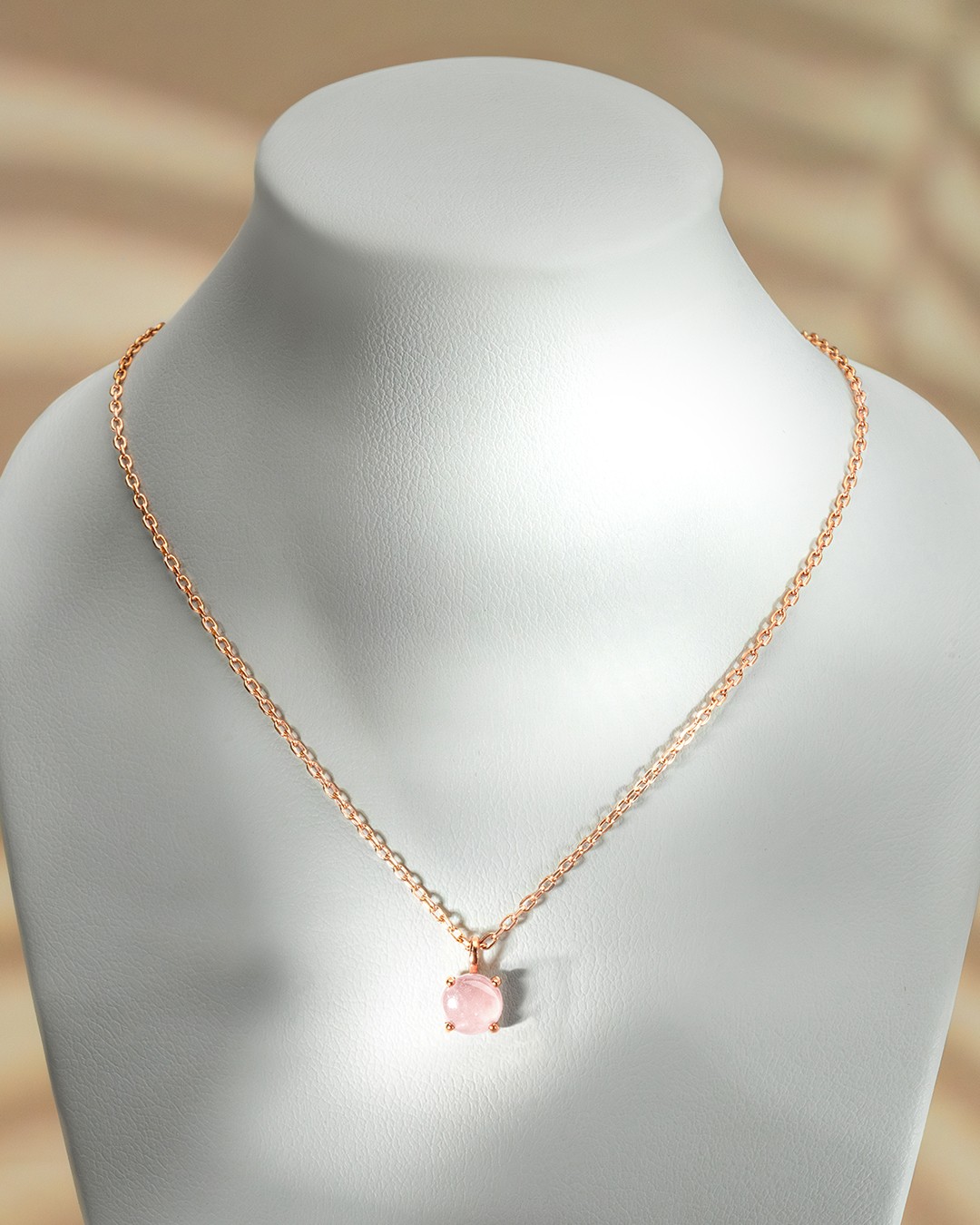 Pendentif Quartz rose Commissio