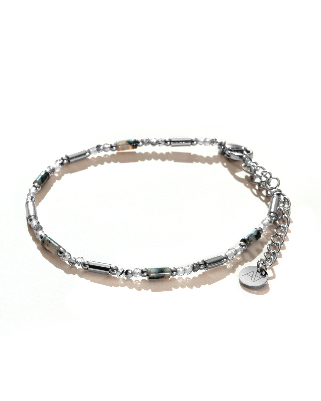 Packshot Bracelet Quartz rutile et Labradorite Adranina