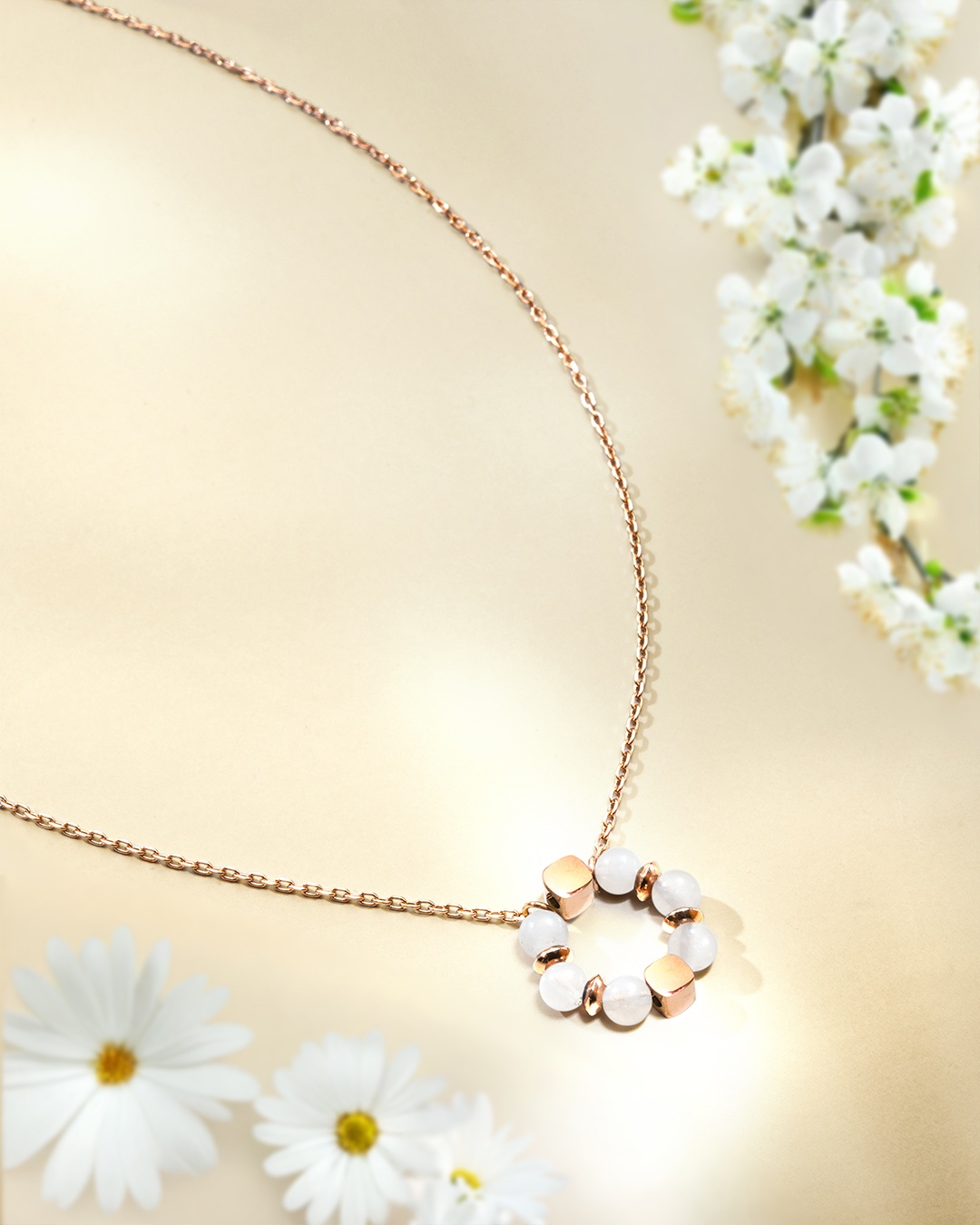 Pendentif en Pierre de lune pierres naturelles Anna Velazia