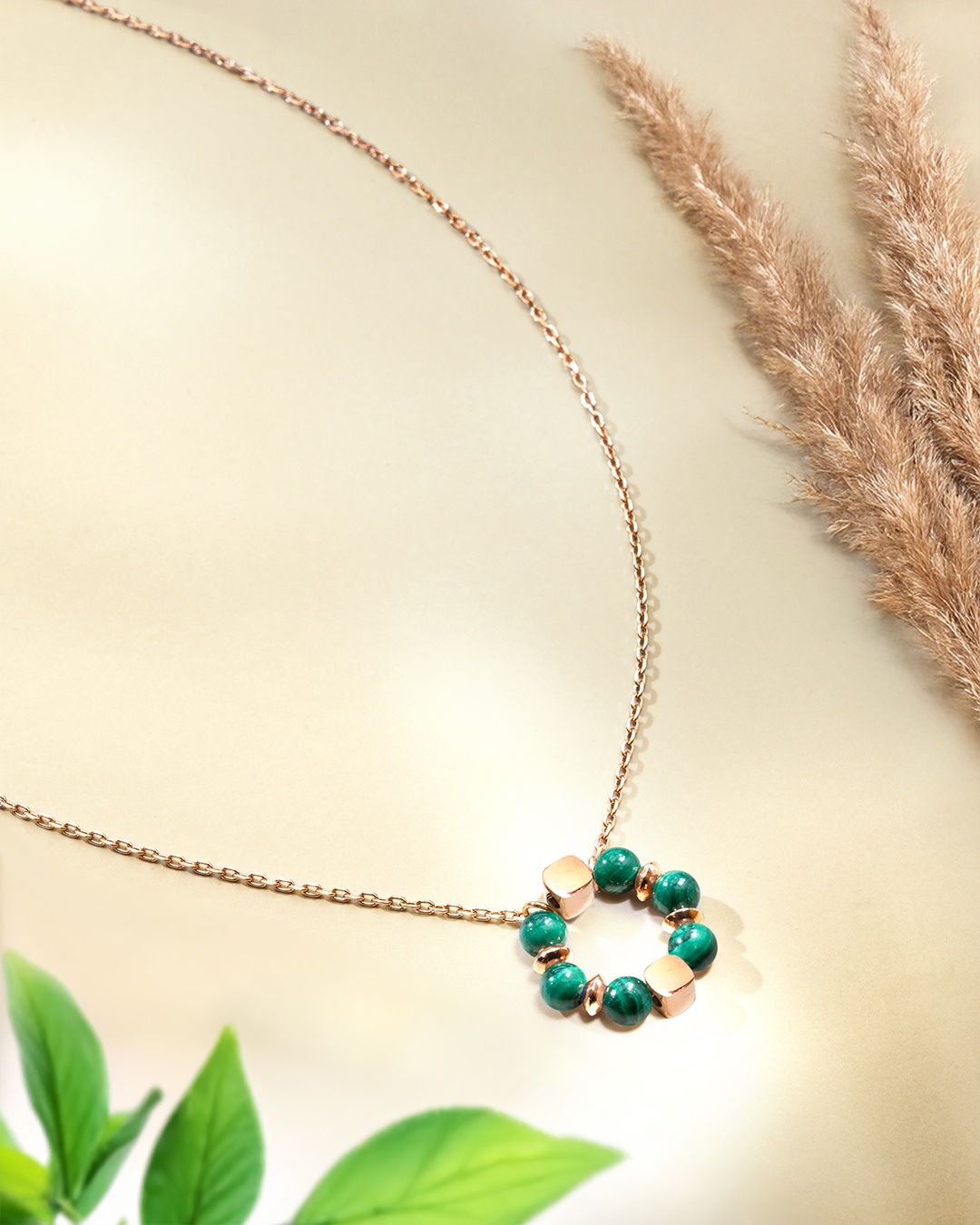 Pendentif Malachite Umbrinia