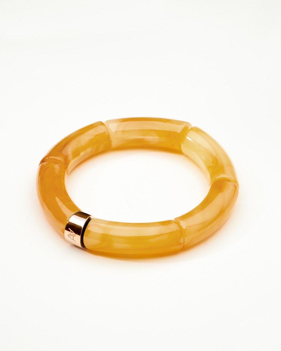 Packshot Bracelet Lueurs d'automne Ambre miel Scapoli