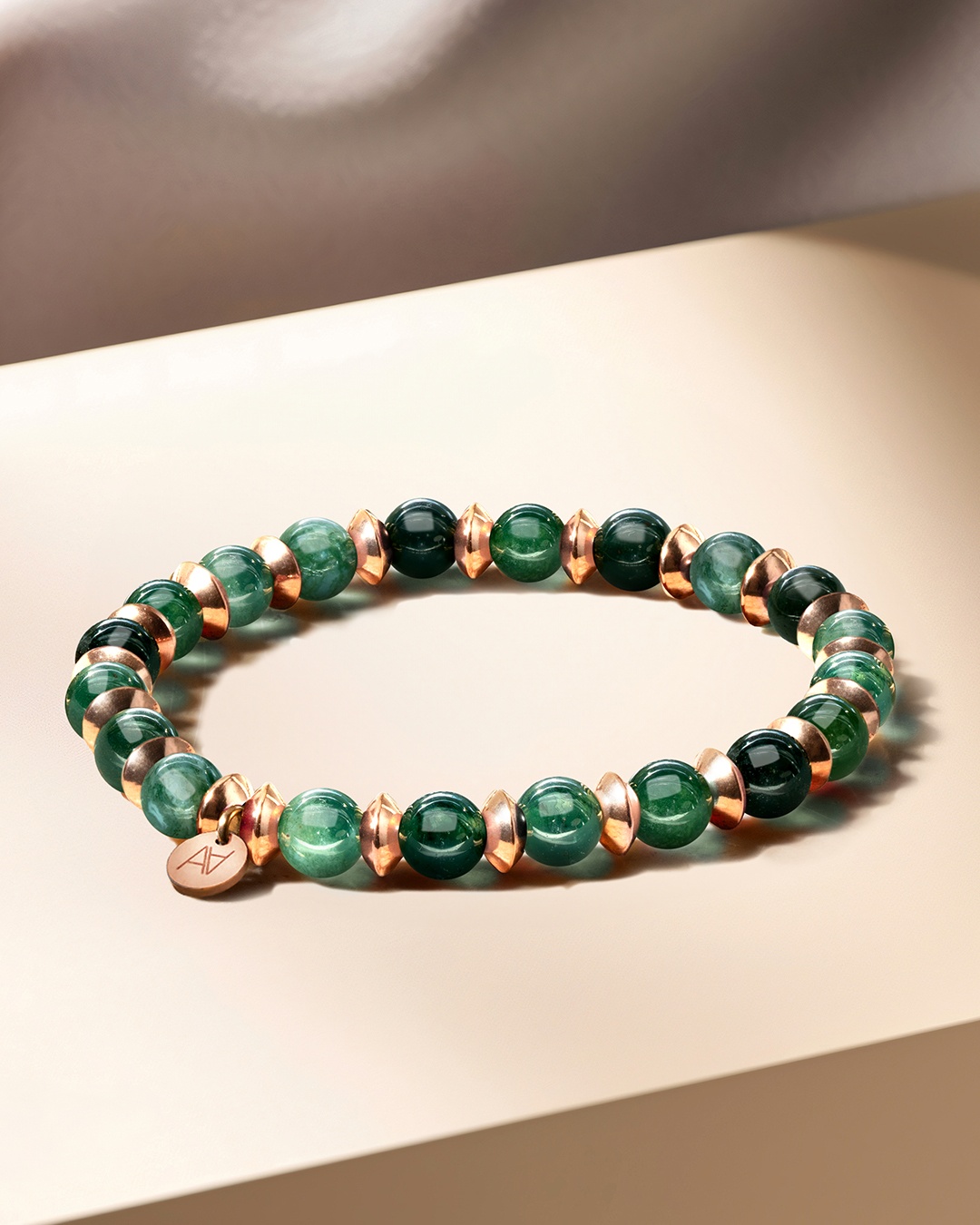 Packshot Bracelet Agate mousse Sovana