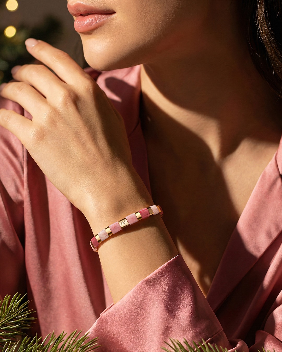 Bracelet Rhodonite Enna