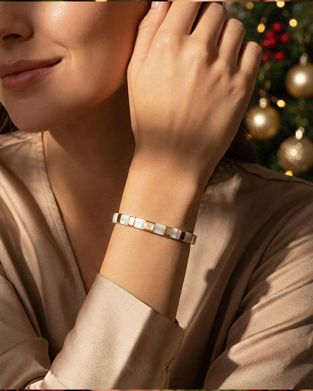 Bracelet Marbre blanc Celleno