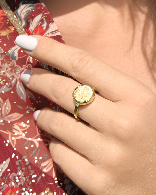 Bague  Jaspe Paysage Andalia