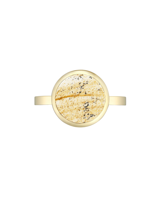 Packshot Bague  Jaspe Paysage Andalia