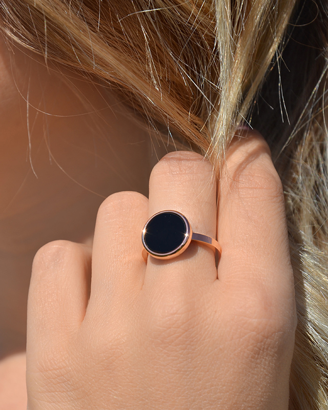 Bague  Onyx Carlopola