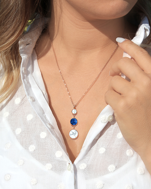 Lifestyle Pendentif  Acier rosé inoxydable Gabellinio