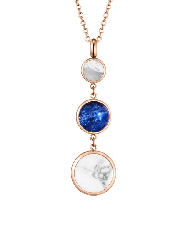 Packshot Pendentif  Acier rosé inoxydable Gabellinio