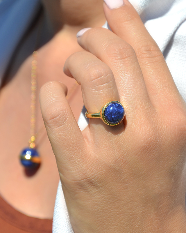 Bague Sodalite Liona