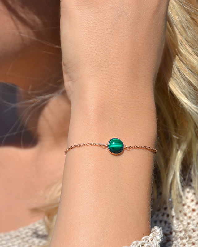 Bracelet Malachite Avello