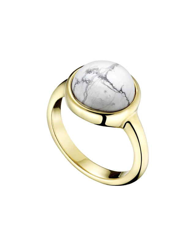 Packshot Bague  Howlite Blanche Celza