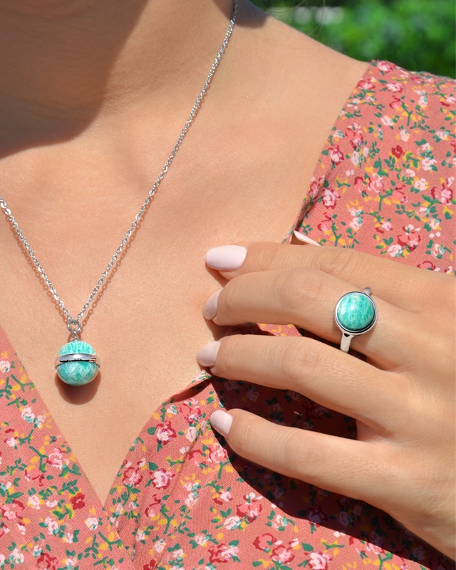 Lifestyle Bague  Amazonite Picarella