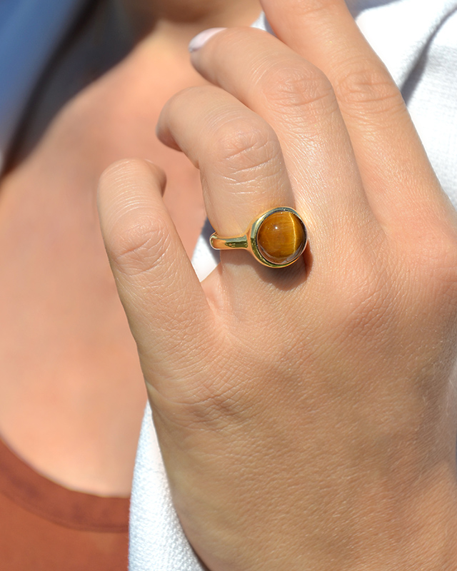 Lifestyle Bague  Oeil de tigre Lapia