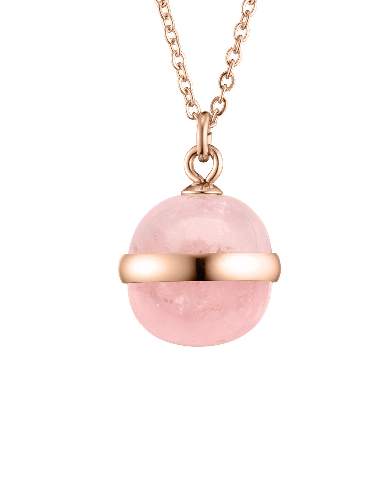 Packshot Pendentif  Acier rosé inoxydable Calianio