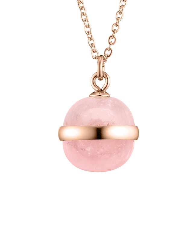 Packshot Pendentif  Acier rosé inoxydable Calianio