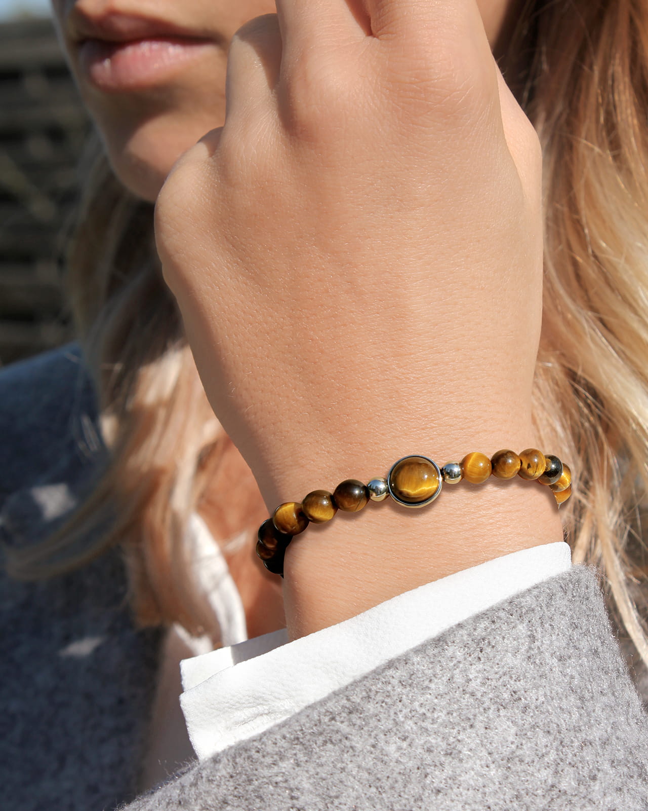 Lifestyle Bracelet Oeil de tigre Casseti