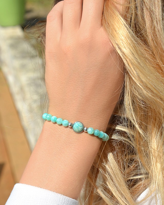 Bracelet Amazonite Azeglio